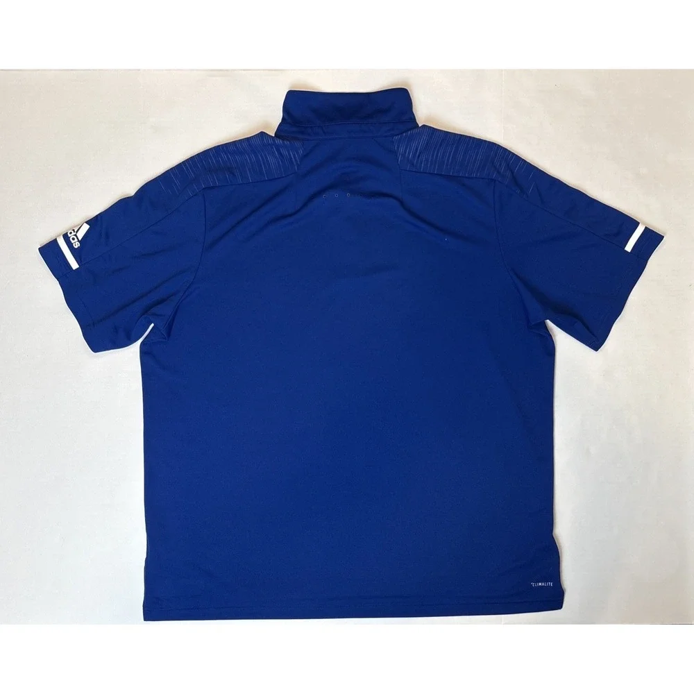 Adidas Short Sleeve Royal Blue Climalite T-shirt Mens Size‎ 2XL